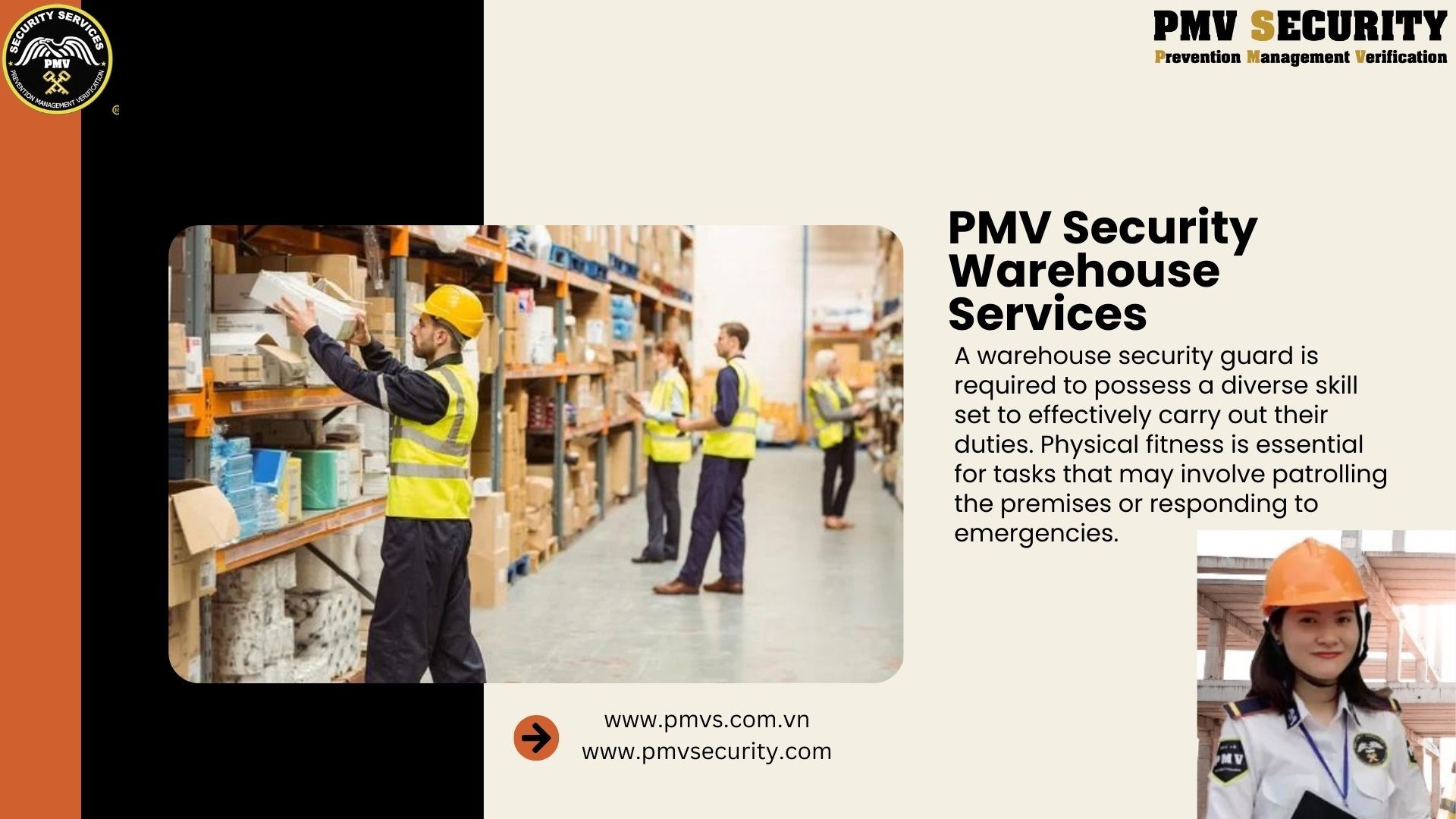 Professional Warehouse Security Services - PMV Security Services