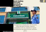 Bank Safety Services in Da Nang